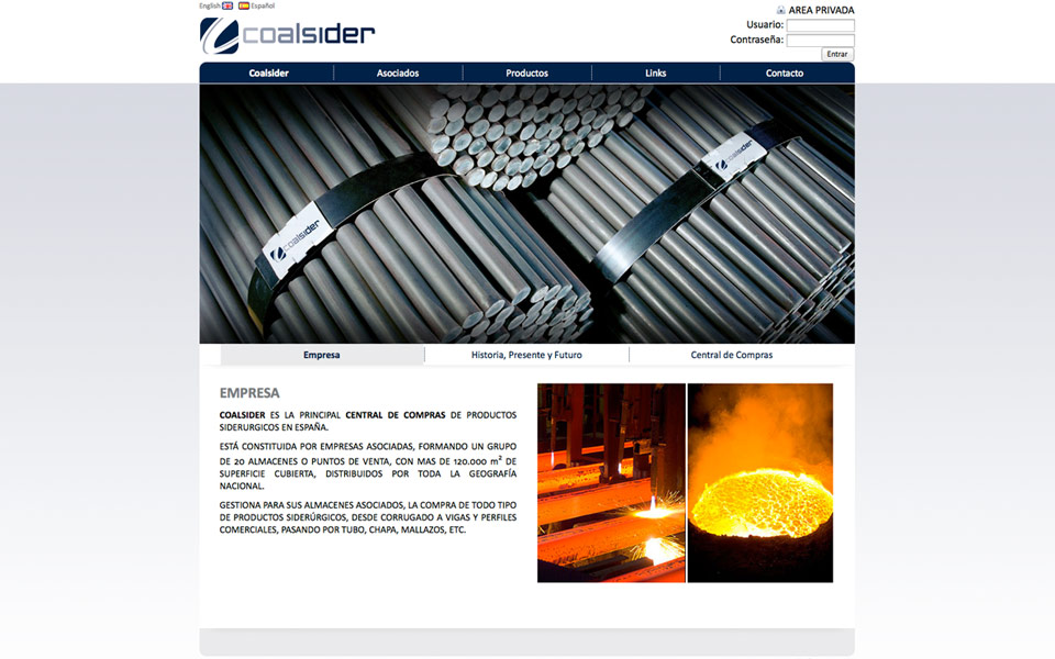 Diseño y Programación Web Coalsider