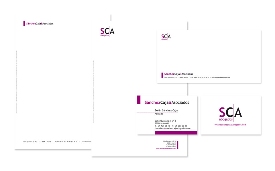 Papelería comercial Sanchez Caja Abogados